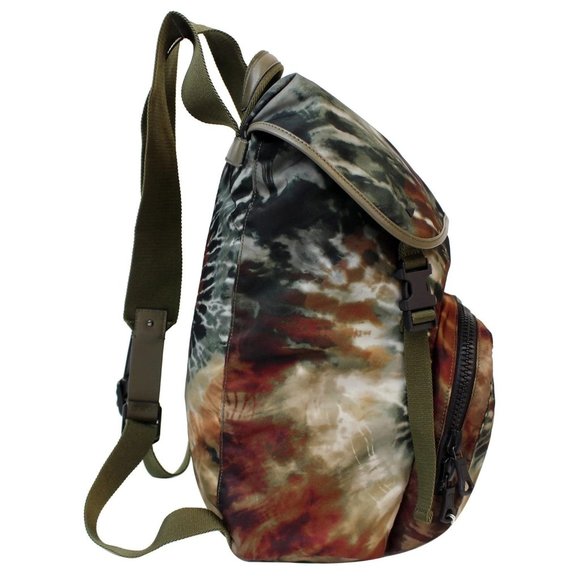VALENTINO GARAVANI TIE-DYE FLAP TOP NYLON BACKPACK main image 15